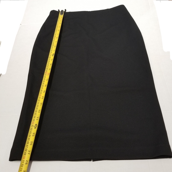 Lot 5 Zara Black Bandage Bodycon Midi Modest Pencil Ruching Skirt size M & L - Picture 8 of 9
